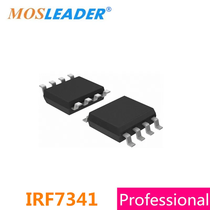 

Mosleader IRF7341 SOP8 100PCS 1000PCS Dual N-Channel 55V 4.7A Mosfet IRF7341TRPBF IRF7341PBF 7341 High quality