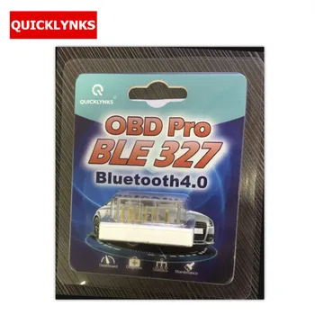 

QUICKLYNKS Black Box BLE327 Bluetooth 4.0 for Android and iPhone Mobile Car Engine Fault Code Reader