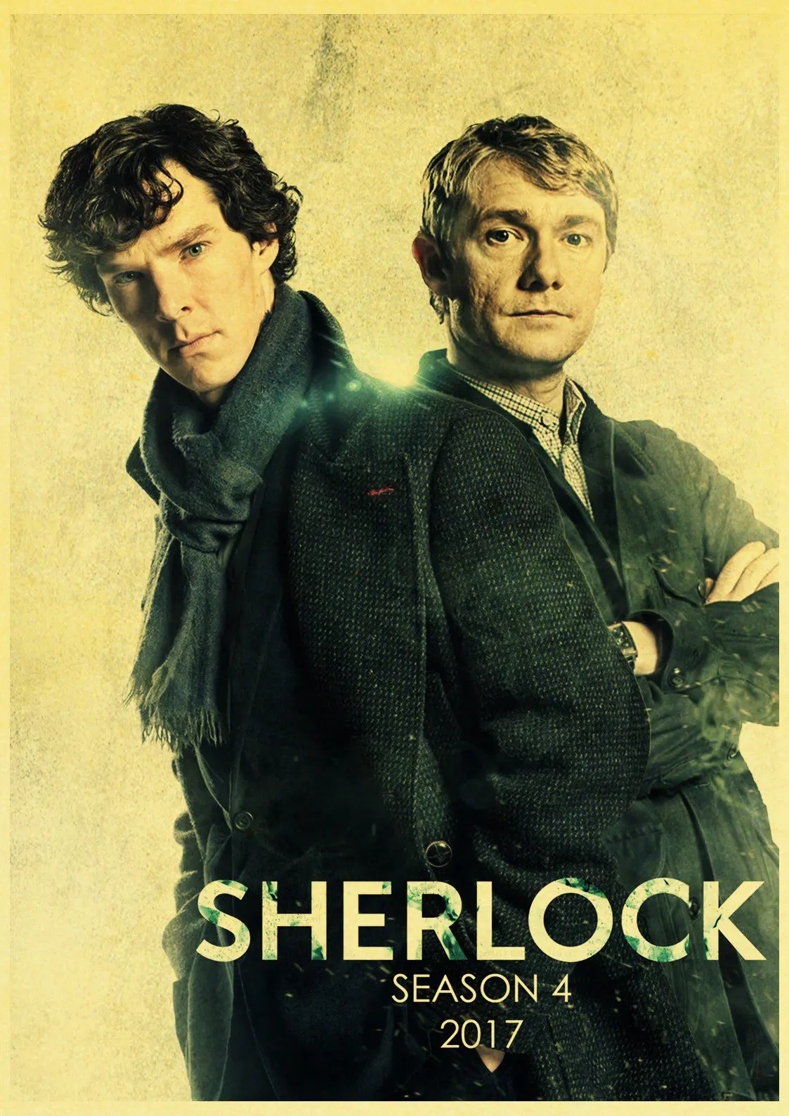 Шерлок Холмс Американский сериал Ретро плакат наклейка домашний декор Настенная Наклейка художественная живопись
