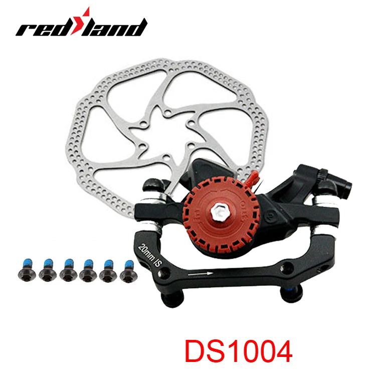 RED LAND Bicycle Disc Brakes MTB Bike Brakes Pad 160mm System Disc Bike Part Bicycle Accessories bicicleta ciclismo RED LAND Bicycle Disc Brakes MTB Bike Brakes Pad 160mm System Disc Bike Part Bicycle Accessories bicicleta ciclismo