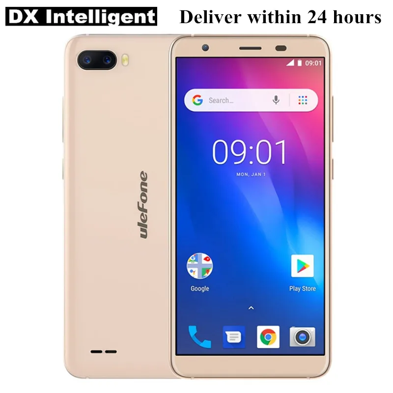 Ulefone S1 5 &quotHD 18:9 все Экран Face ID смартфон MTK6580 4 ядра 1 ГБ Оперативная память 8 GB