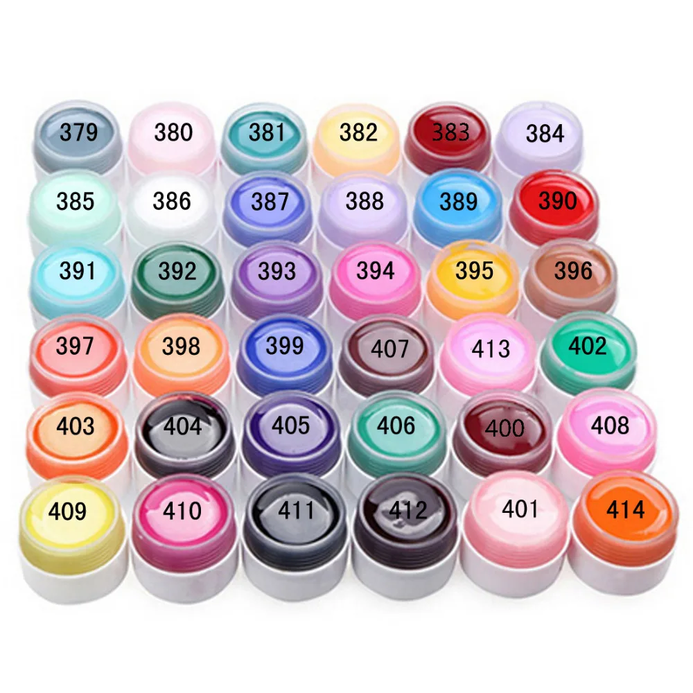Pure Colors Gel Nail Polish UV Nail Art DIY Decoration for Nail