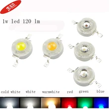 freeshipping!10pcs/20PCS/50PCS/100PCSlot 1W LED Bulbs High Power coldwhite white warmwhite Red Green Blue Yellow 90-120Lm