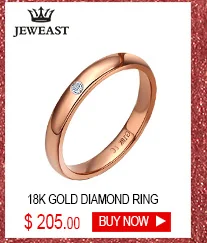 18k Pure Gold Rings Noble Diamond 750Solid Female Exquisite Elegant Precious Fine Jewelry Beautiful Women Ring