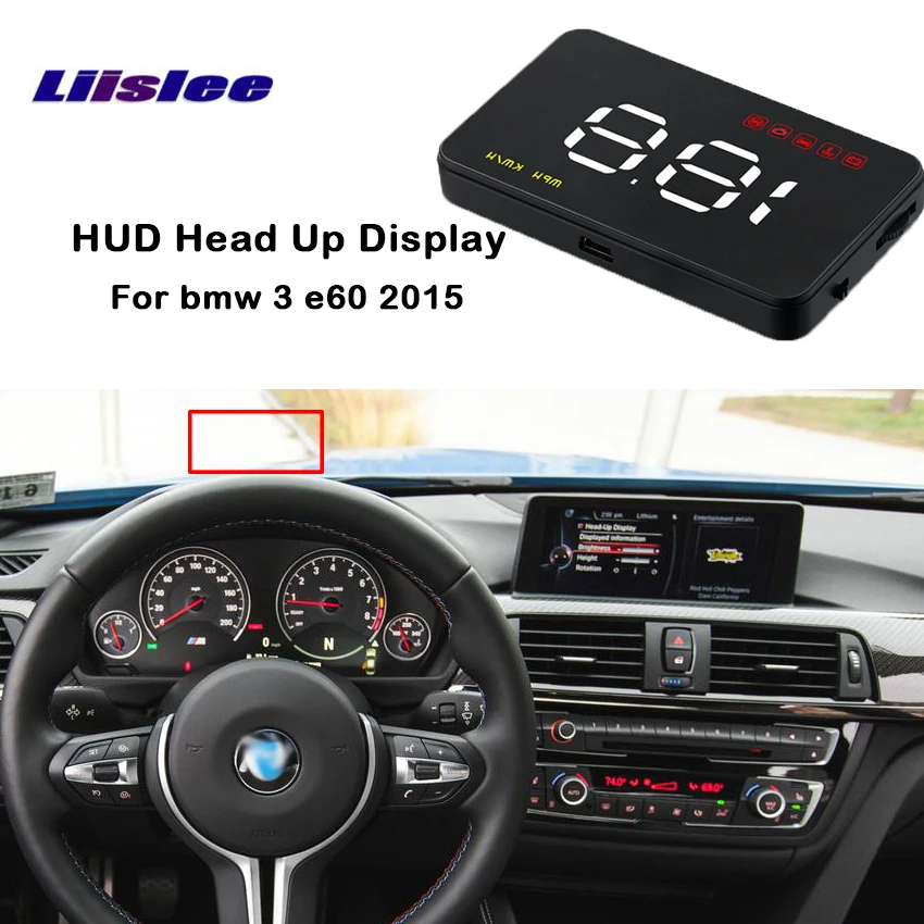 Liislee для BMW 3 e60 дисплей HUD Автомобильный дисплей навигационный A1000 Автомобильный дисплей проектор