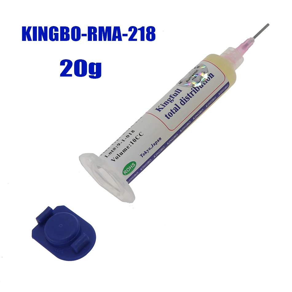

Original Japan KINGBO-RMA-218 Campbell Solder Paste Welding Oil BGA Solder Paste Flux Rosin