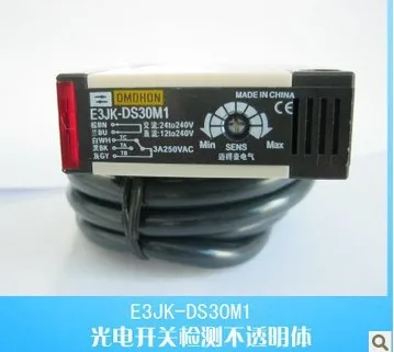 

3pcs photoelectric switch,E3JK-DS30M1,18*50*50mm,Diffuse reflection,infrared switch,photoelectric sensor,free shipping !