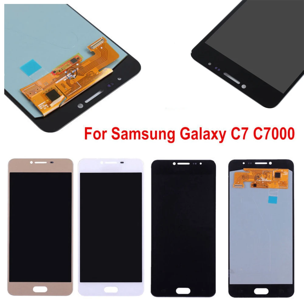 Мобильный телефон ЖК дисплей для SAMSUNG GALAXY C7 сенсорный экран C7000 дигитайзер в сборе