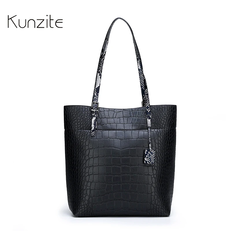 

Tote Handbags Bags for Women 2019 Famous Brands Casual Daily Use Portable Bags Ladies PU Leather Alligator Sling Top-Handle Bags