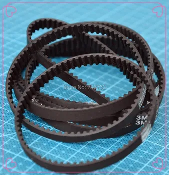 

402-GT3-9 round timing bel 402mm length GT3 9mm width 5pcs free shipping