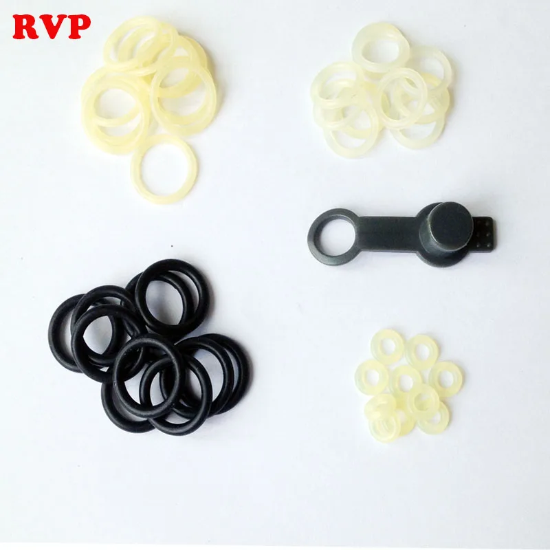 

Free Shipping PCP Paintball Regulator O-ring Fill Cover Spare Kits Regulator Piston O-rings 5 Parts/Set