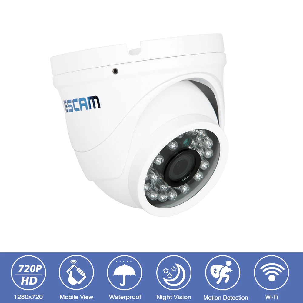 Outdoor IP66 Waterproof HD 720P Surveillance CCTV Security font b Wireless b font Camera Onvif Dome
