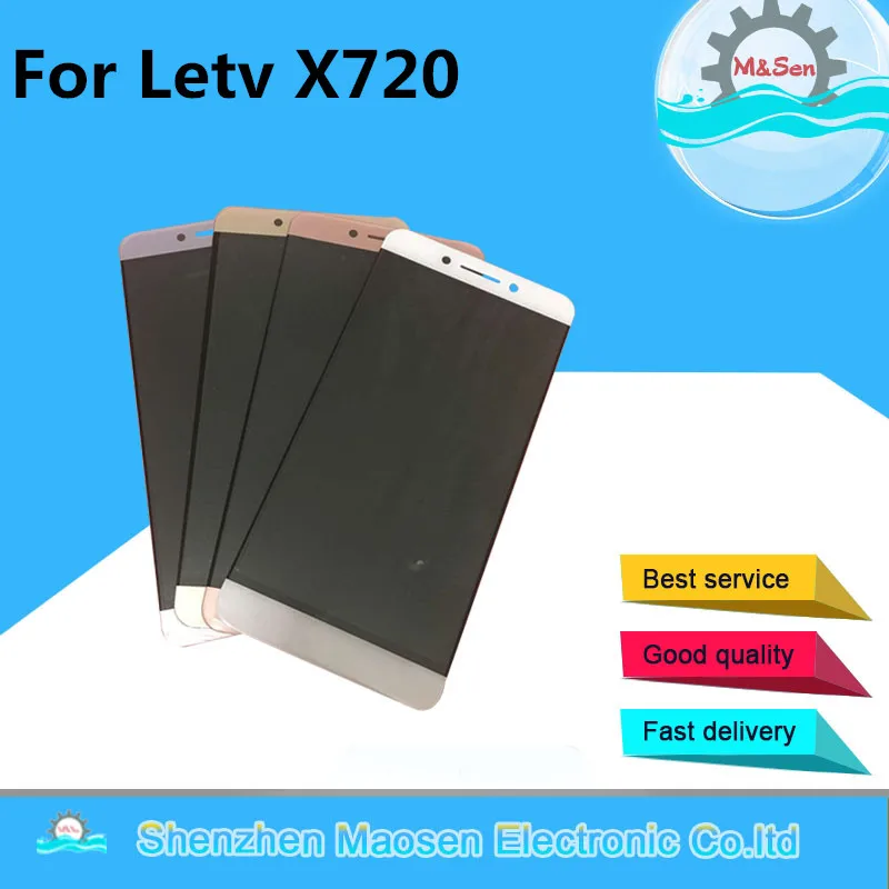 

M&Sen For 5.5" Letv Leeco Le Pro 3 Pro3 Elite X720 X725 X727 X722 LCD Screen Display+Touch Panel Digitizer Black Cable Assembly