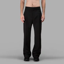 27-44 новая мужская одежда стилист волос модные широкие брюки свободные повседневные брюки плюс размер певицы костюмы