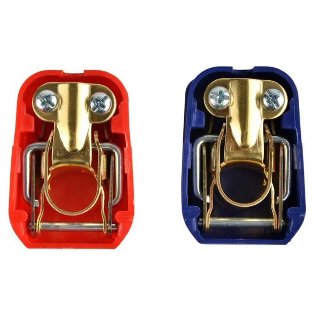 

1 Pair Auto Car 12V Car Battery Terminals Connector Switch Clamps Quick Release Lift Off Positive & Negative Wholesale