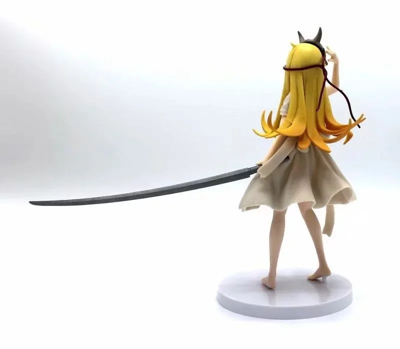 Оригинальная фигурка банpresto Oshino Shinobu Коллекционная ПВХ сексуальная фигура экшн