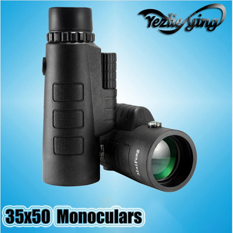 

High Power 35X50 Monocular Telescope Low Light Night Vision Binoculars Wide Angle Pocket-size for Sightseeing Hunting Watching