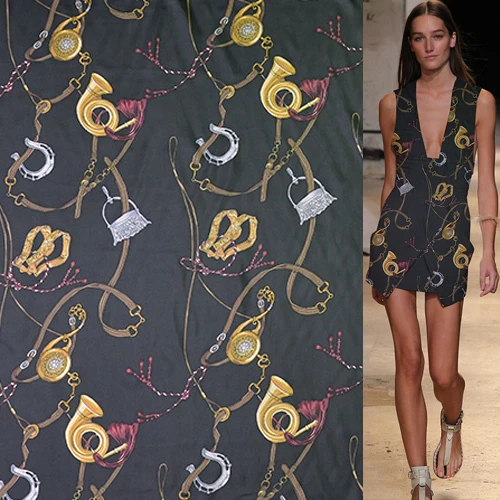 

Fashion design print 100% pure silk twill silk fabric 16momme 140cm width,STW094