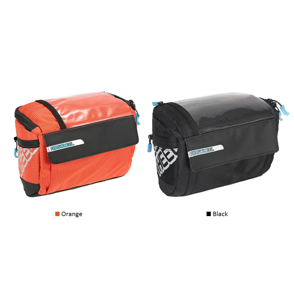 Perfect Multifunctional Bike Bag For Bicycle Cycling Handlebar Bag Basket For Bicycle Waterproof Front Tube Pocket Shoulder Pack 12