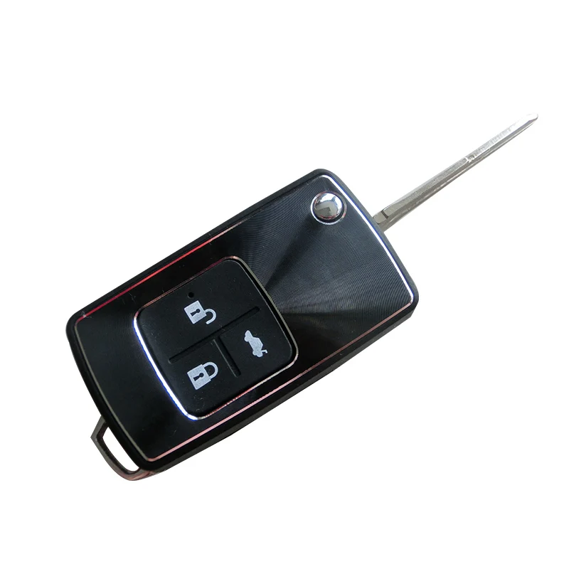 

3 Button Modified Flip Folding Remote Key Shell Case Car Key Fob Fit For Buick Excelle HRV Key Blank