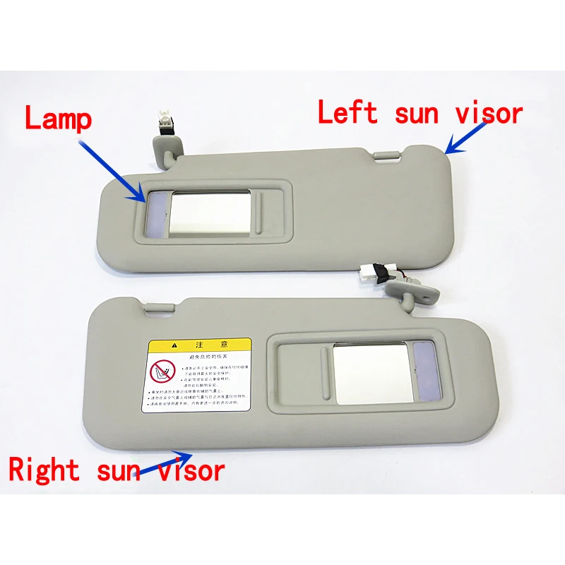 

SKTOO car accessories with lamp sun visor for Mazda Axela with a make-up mirror sun visor