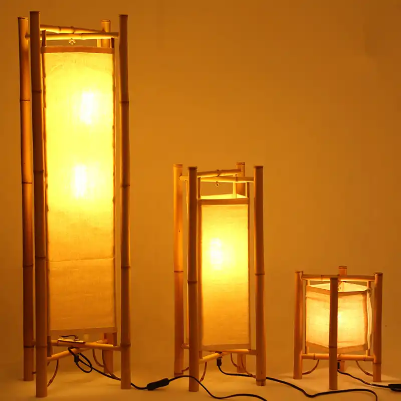 Vintage Design Bamboo Floor Lamp Standing An Style Light Design Bamboo Floor Lamp Standing An