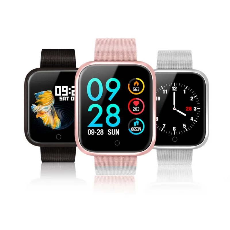 

240*240PXL Smart Band Sport Watch IP68 Waterproof Heart Rate Fitness Bracelet Activity Track Watch