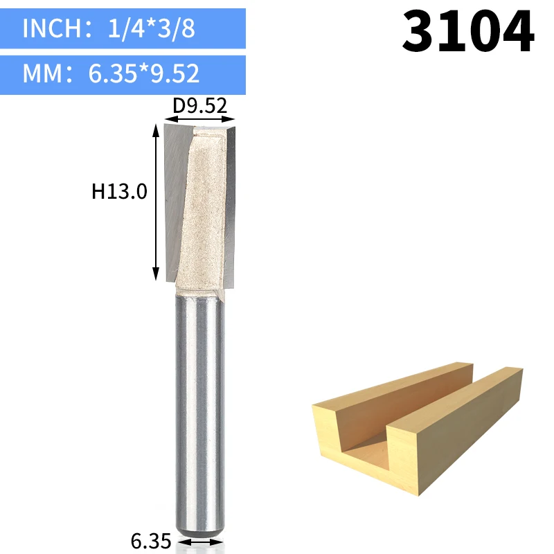 HUHAO 1 шт. 1/" хвостовик ЧПУ для очистки нижней части фрезы Деревообрабатывающие инструменты Два флейты Концевая фреза фрезы для дерева режущие инструменты - Длина режущей кромки: 3104