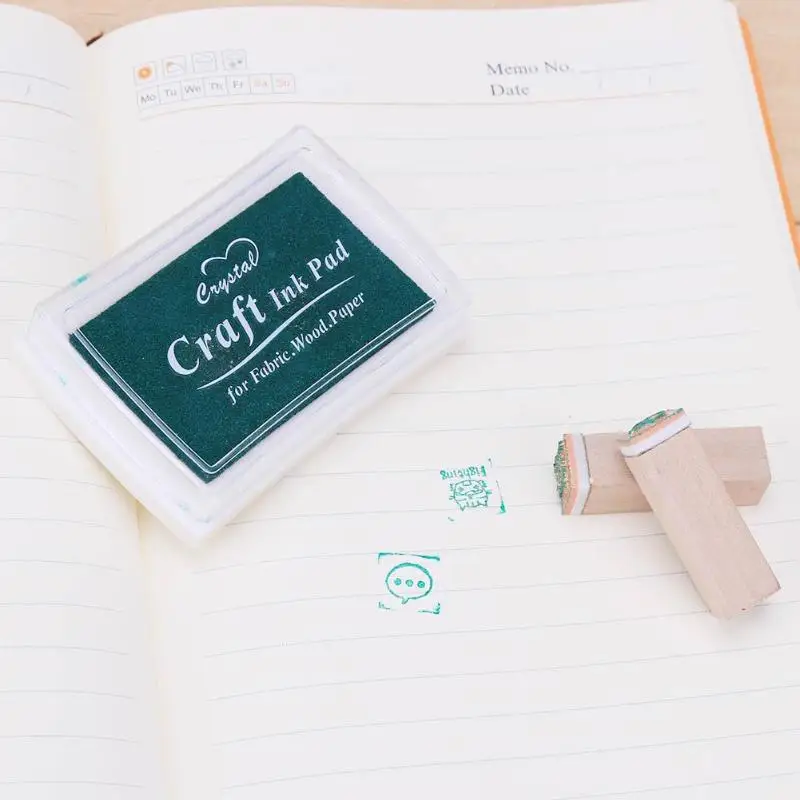 4 цвета Inkpad DIY ремесло штамп печать пальцев Скрапбукинг герметизирующий