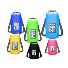 ПВХ водонепронецаемый рюкзак, сумки для хранения сухой мешок Спорт на открытом воздухе для плавания сумка Портативный Кемпинг Пеший Туризм Рафтинг сумка 5L/10L/15L/20L