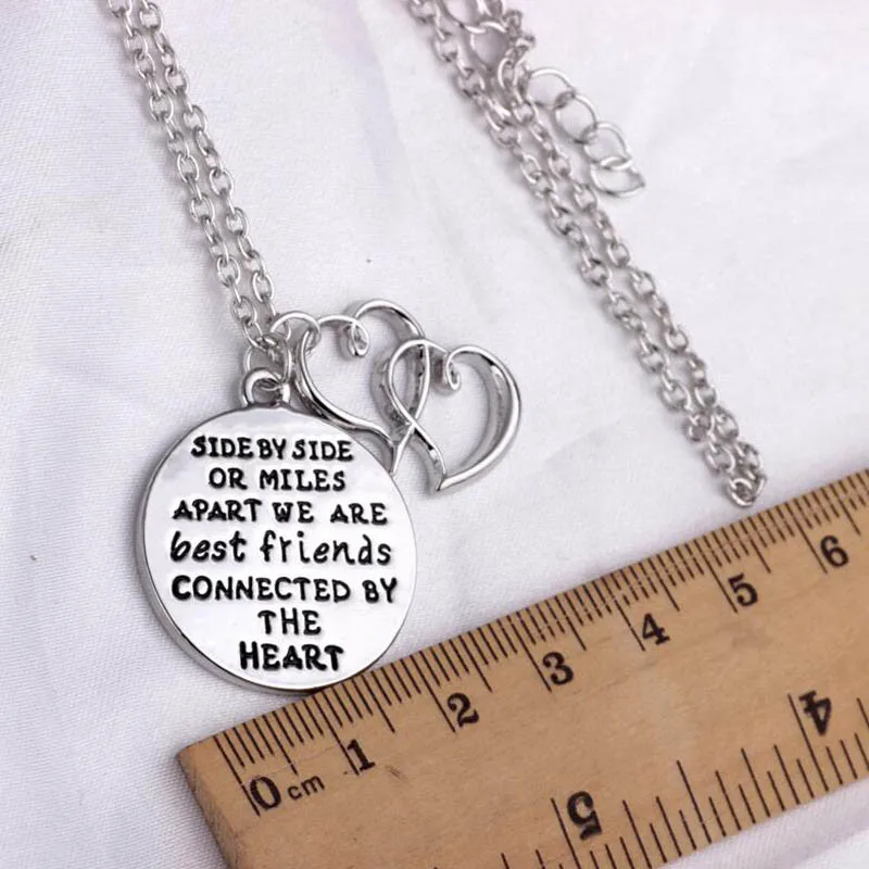 side by side or miles apart we are best friends connected by the heart (2)