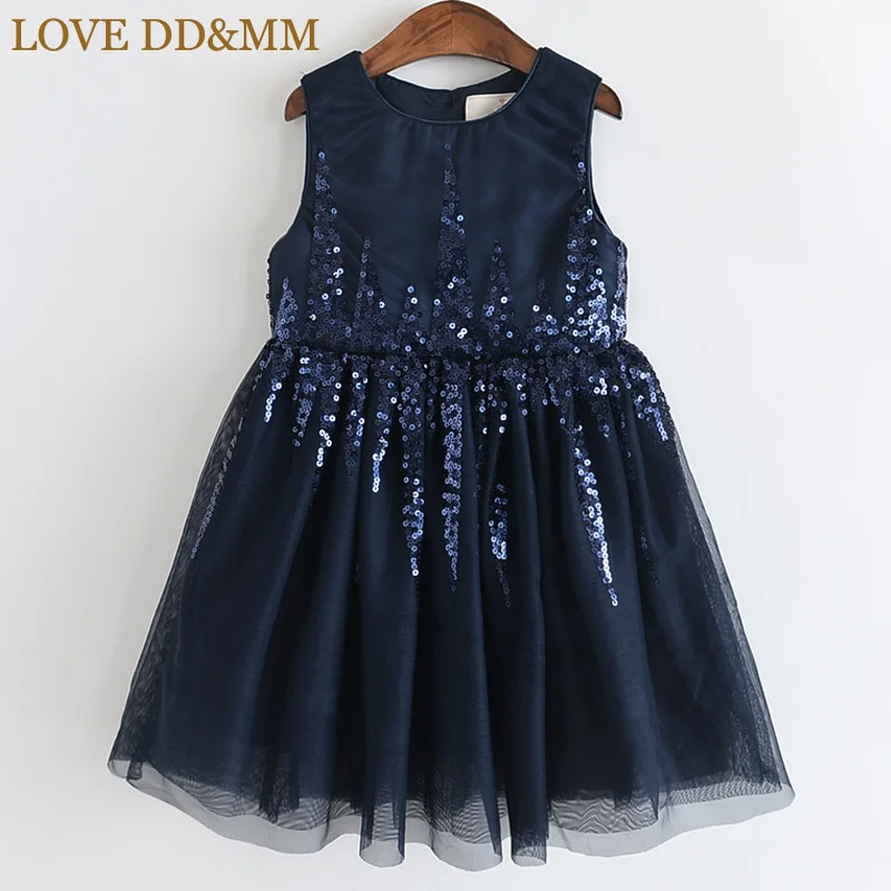 Платья для девочек LOVE DD & MM летняя новая детская одежда 2020 модное Сетчатое платье