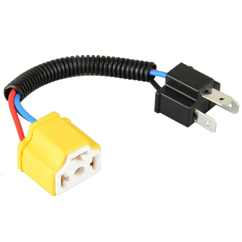 Heat Resistant H4 Headlamp Relay Wiring Relay Harness Car Light Bulb