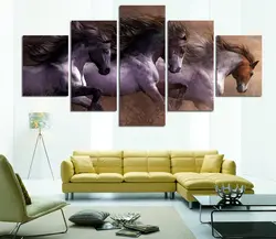 Mordern Холст Картина Zebra выполненные животного Книги по искусству плакат стены Лошадь Картина маслом Домашний Декор печать на холсте для