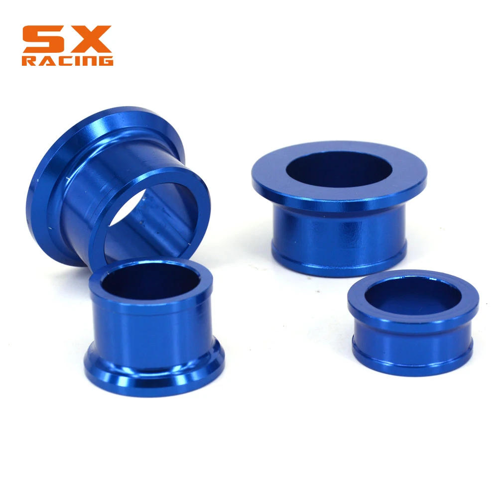 Motorbike CNC Front And Rear Wheel Hub Spacer Set For YAMAHA YZF250 YZ250F YZF450 YZ450F 2009-2013 Dirt Bike dirt bike rim parts