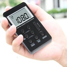 AM FM стерео радио портативная Мини Цифровая настройка USB FM радио Цифровая Частота с ЖК-дисплеем шнур и наушники