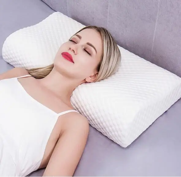 Wave design Memory Pillow Neck protection Slow Rebound Memory Foam