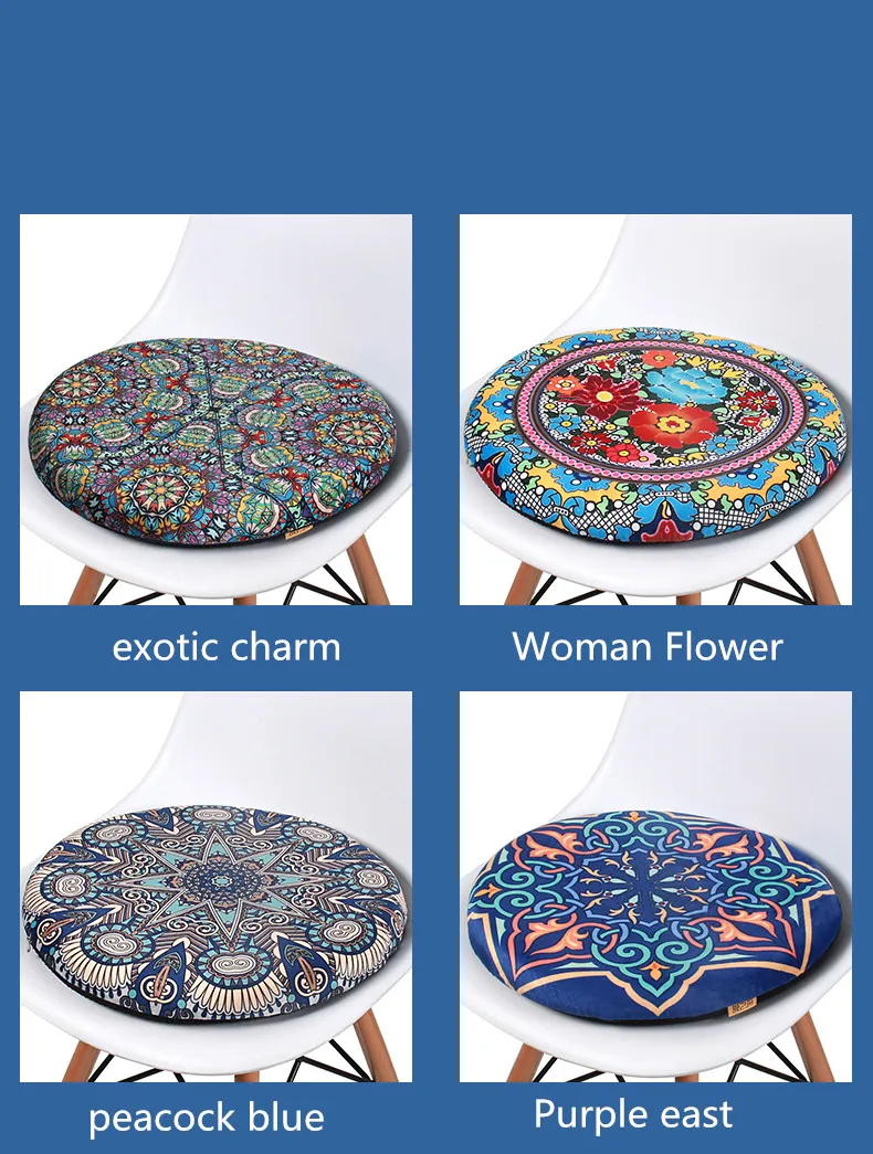 PurenLatex 42＊5 cm Bohemian Style Memory Foam  (10)