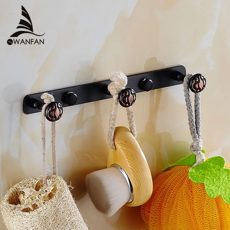 Buy Robe Hooks 3 6 Row Solid Brass Coat Clothes