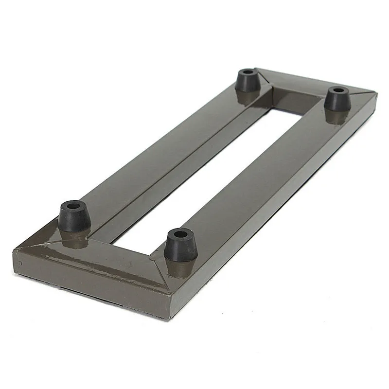 New 40x13cm Alloy Electric Guitar Pedal Board Non-slip Setup Pedalboards+Tape with Adhesive Backing Guitar Parts & Accessories