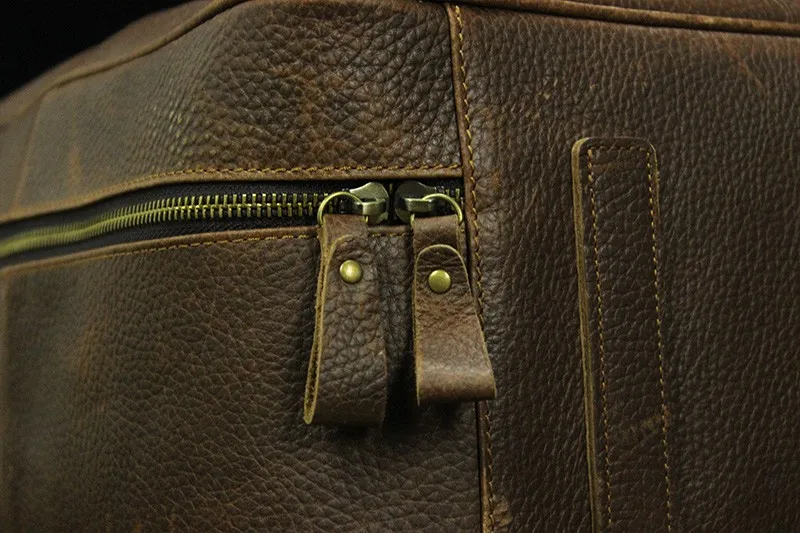 Натуральная кожа Для мужчин ручной клади Чемодан Бизнес ноутбука, сумка через плечо, сумка-тоут сумка Для Мужчин's Duffel дорожные сумки большой