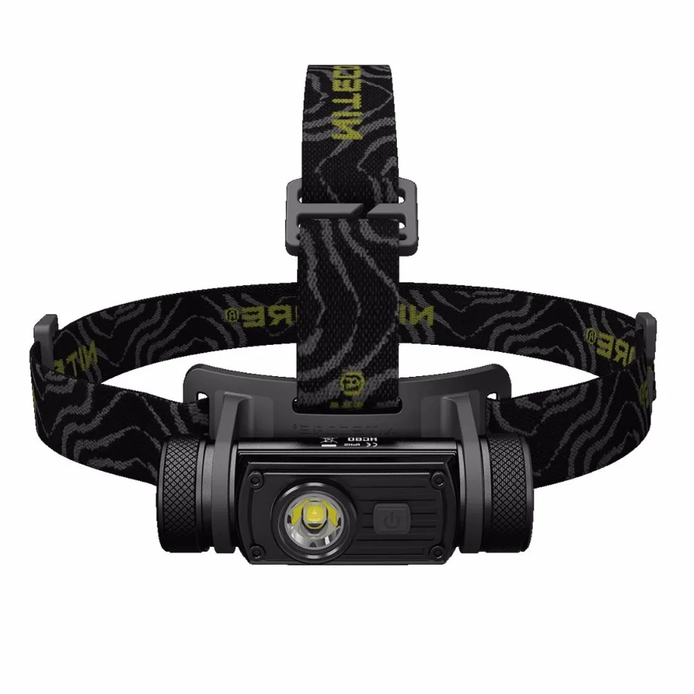 Налобный фонарь NITECORE HC60W теплый белый Cree XM L2 U2 макс. 117 лм дальность луча 18650 м