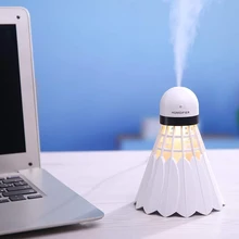 240ML USB Badminton Humidifier Mini Air Diffuser 12 Hours humidification Hydrating Spray Silent for Home Office Bedroom