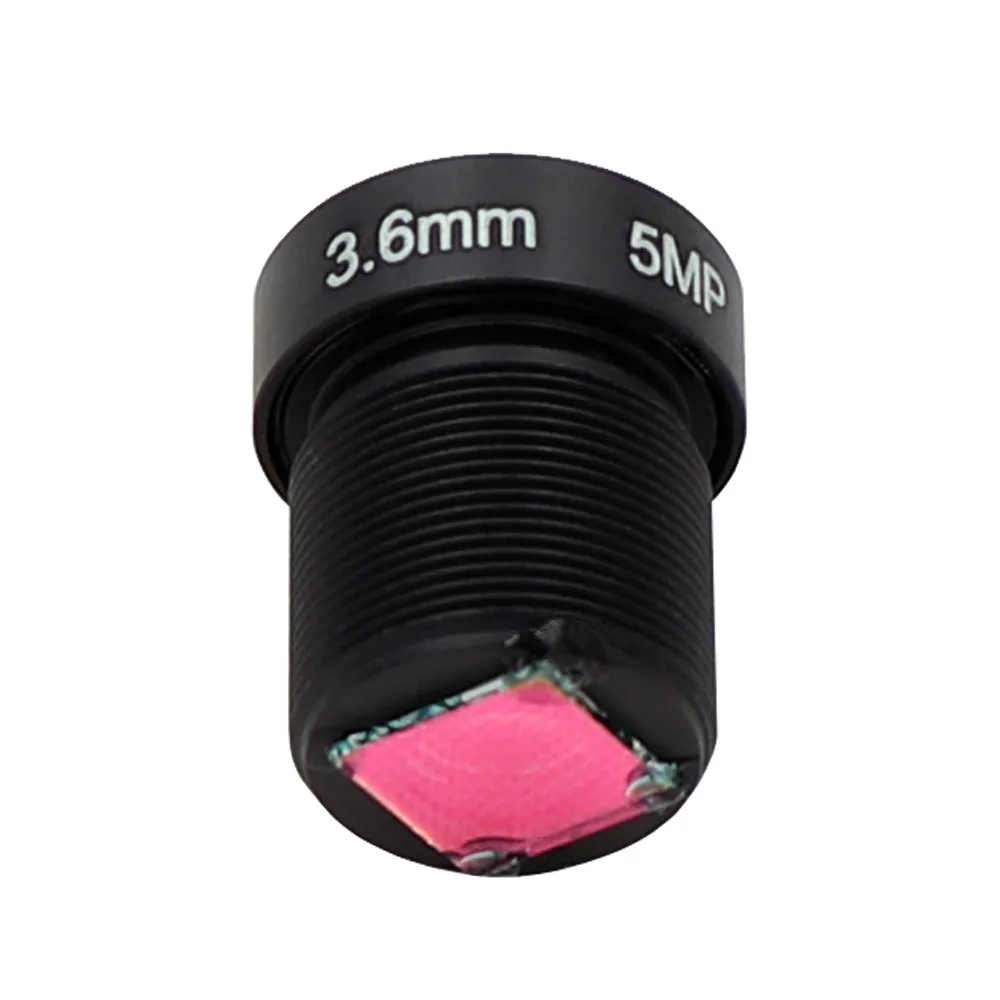 

3.6mm Manual Fixed Focus M12 Mount Lens with 650nm IR Filter
