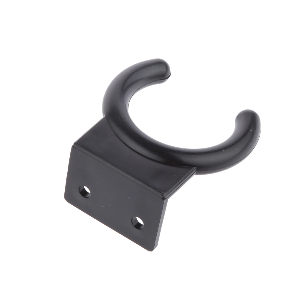 2Pcs C-Shaped Universal Wireless Microphone Clip Stand Clamp Holder Mount with Flexible Soft Plastic Construction 