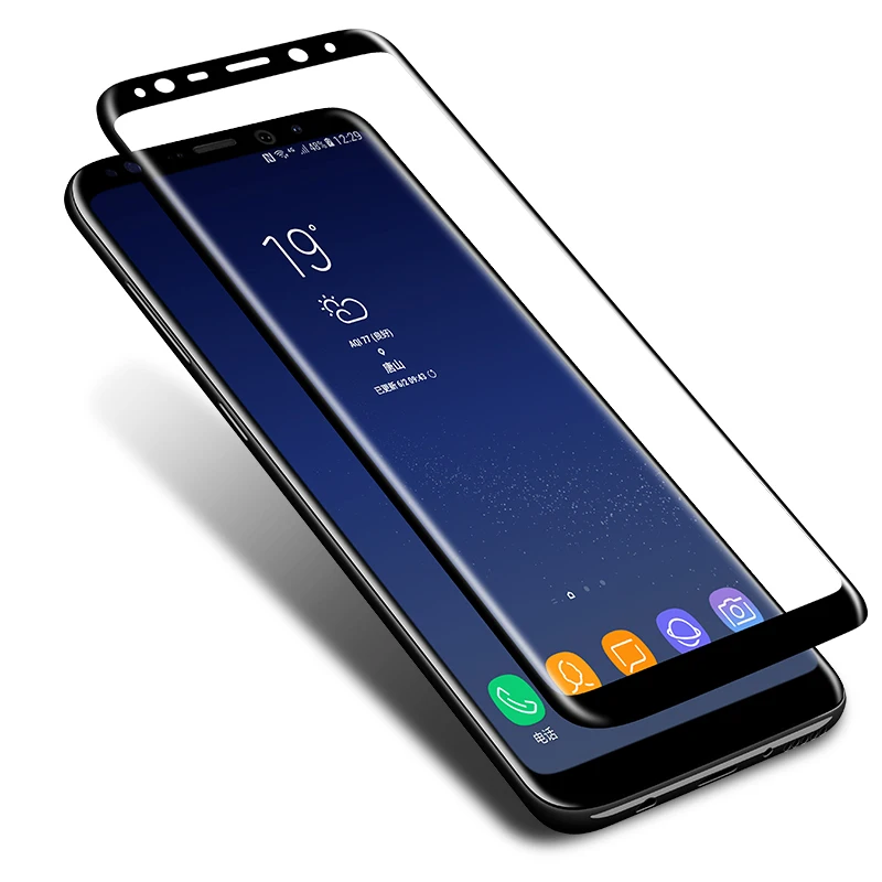 3D Surface Screen Protector Guard Tempered Glass Film for Samsung Galaxy S9 S8 S7 S6 Edge Plus