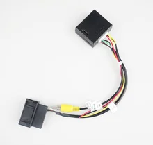 RGB к AV CVBS сигнал коробка адаптера конвертера для фабрика OEM камера заднего вида для Фольксваген CCTiguan Passat Magotan