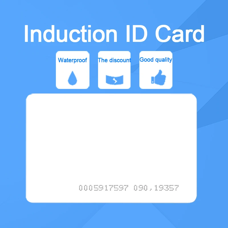 100 шт EM4100 125 кГц RFID TK4100 смарт-карты радиочастотные бирки для ключей доступа Управление порта Chave карты Стикеры брелок Token Ring близость