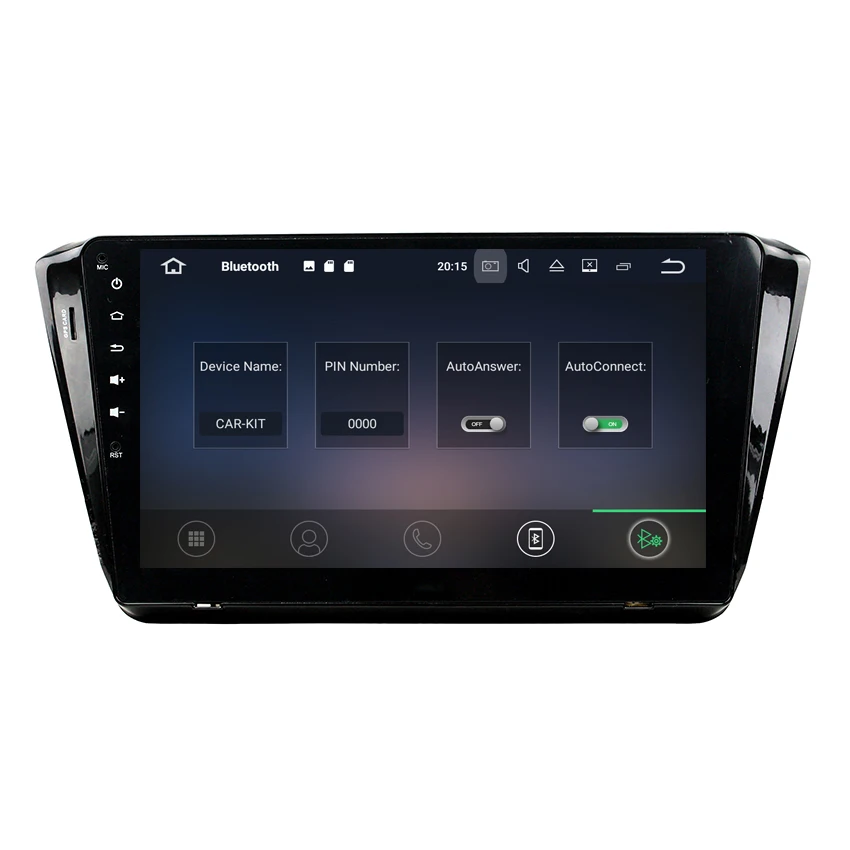 Excellent Liislee For Skoda Superb 2015~2018 2 din Android Car Navigation GPS Big Screen Stereo Player Multimedia Video Radio Bluetooth 1