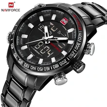 NAVIFORCE Top Brand Luxury Men Watches Fashion Sport font b Wristwatch b font Analog Digital Date